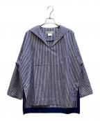 UNION LAUNCHユニオンランチ）の古着「セーラーシャツ/3710700445」｜ブルー