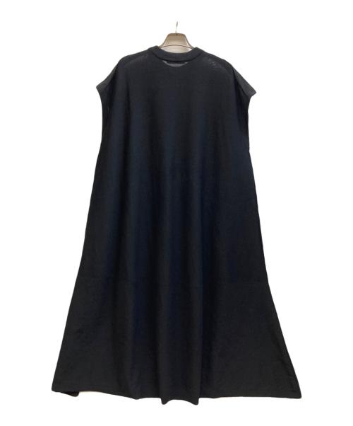 Curensology（カレンソロジー）Curensology (カレンソロジー) CLダブルクロスノースリーブワンピース/CL309034ER-03 ブラック サイズ:Fの古着・服飾アイテム