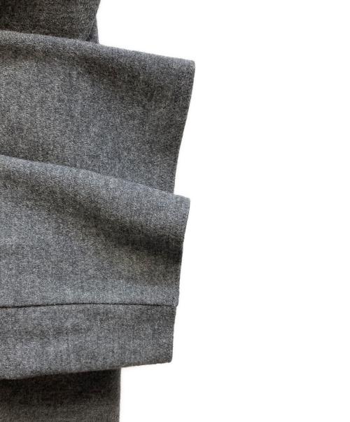 GALERIE VIE（ギャルリーヴィー）GALERIE VIE (ギャルリーヴィー) ウールミルドスムースバックオープンシャツ/23035403101 グレー サイズ:Fの古着・服飾アイテム