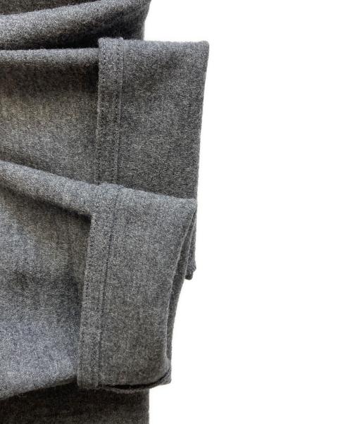 GALERIE VIE（ギャルリーヴィー）GALERIE VIE (ギャルリーヴィー) ウールミルドスムースバックオープンシャツ/23035403101 グレー サイズ:Fの古着・服飾アイテム