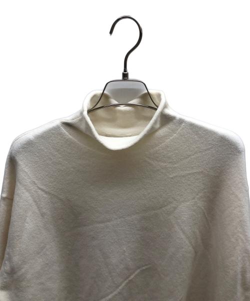 R（アール）R (アール) ウールカシミヤ ロールネックニット ベージュ サイズ:38の古着・服飾アイテム