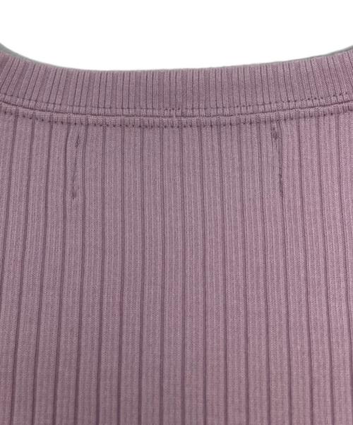 M'S GRACY（エムズグレイシー）M'S GRACY (エムズグレイシー) ニット切替ブラウス ピンク サイズ:38の古着・服飾アイテム