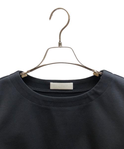 CELFORD（セルフォード）CELFORD (セルフォード) ペプラムカットソー ネイビー サイズ:38の古着・服飾アイテム