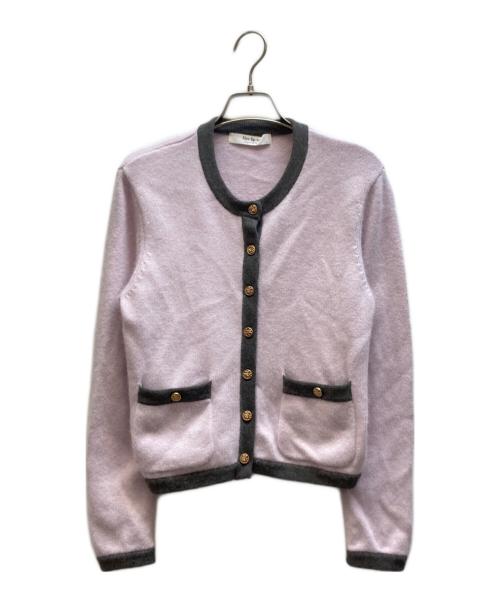 HER LIP TO（ハーリップトゥ）Her lip to (ハーリップトゥ) Annelise Knit Cardigan ピンク サイズ:Freeの古着・服飾アイテム