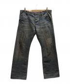 OAKLEYオークリー）の古着「00'sデザインブーツカットデニムパンツ」｜インディゴ