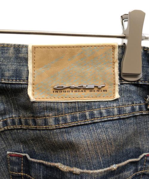 OAKLEY（オークリー）OAKLEY (オークリー) 00'sデザインブーツカットデニムパンツ インディゴ サイズ:W36/L31の古着・服飾アイテム