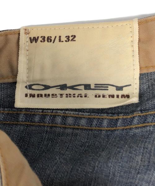 OAKLEY（オークリー）OAKLEY (オークリー) 00'sデザインブーツカットデニムパンツ インディゴ サイズ:W36/L31の古着・服飾アイテム