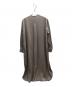 IENA (イエナ) キュプラサテンノーカラーシャツワンピース ベージュ サイズ:ONE SIZE：6000円