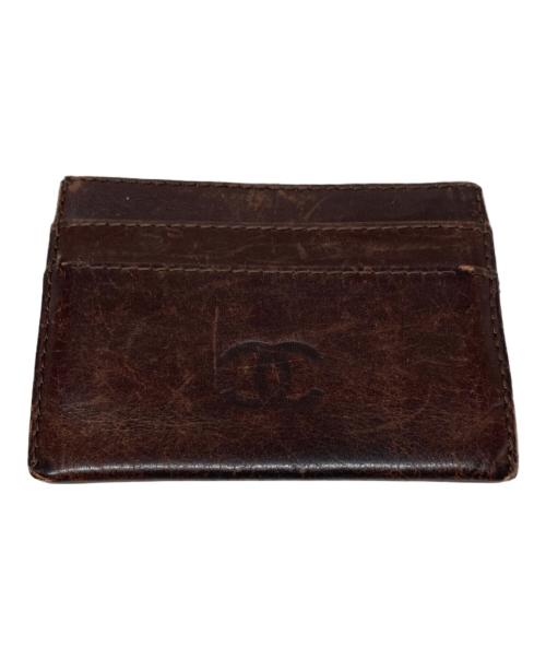 CHANEL（シャネル）CHANEL (シャネル) カードケース ブラウンの古着・服飾アイテム
