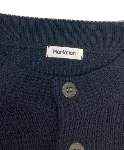 plantation（プランテーション）Plantation (プランテーション) カーディガン/PL22KO612 ネイビー サイズ:2の古着・服飾アイテム