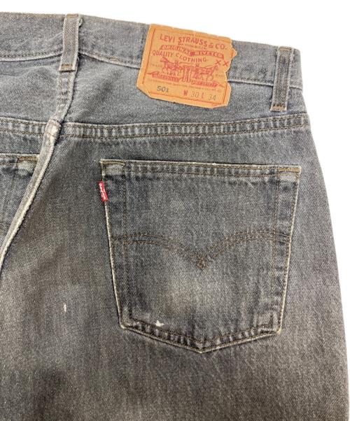 LEVI'S（リーバイス）LEVI'S (リーバイス) 先染めブラックデニム/501-0658 ブラック サイズ:W30の古着・服飾アイテム