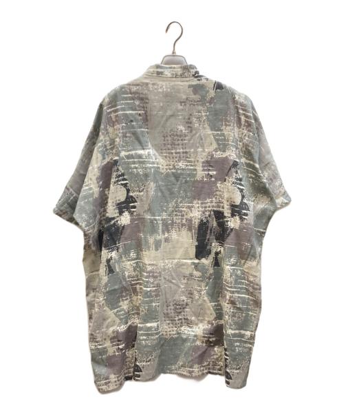 ERIKO YAMAGUCHI（エリコ ヤマグチ）ERIKO YAMAGUCHI (エリコ ヤマグチ) Nomad Shirt Printed Wool Khadi/MK17730-NGYNO アイボリー サイズ:Mの古着・服飾アイテム