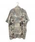 ERIKO YAMAGUCHI (エリコ ヤマグチ) Nomad Shirt Printed Wool Khadi/MK17730-NGYNO アイボリー サイズ:M：14000円