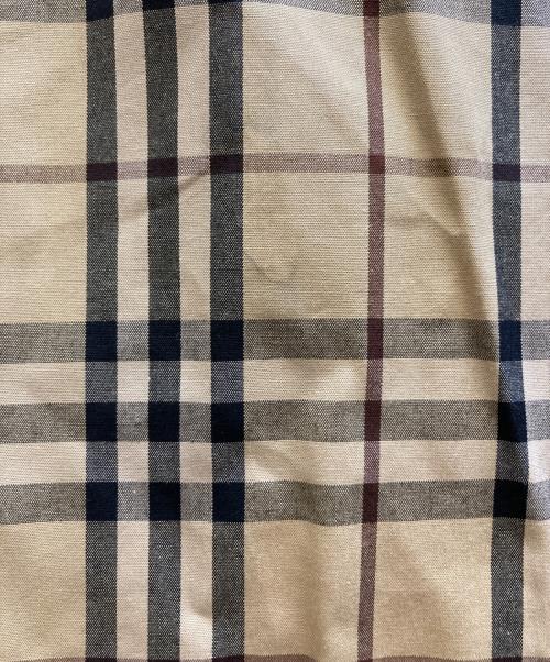 BURBERRY BLACK LABEL（バーバリーブラックレーベル）BURBERRY BLACK LABEL (バーバリーブラックレーベル) ノヴァチェックシャツ / BMW30-921-44 ベージュ サイズ:3の古着・服飾アイテム