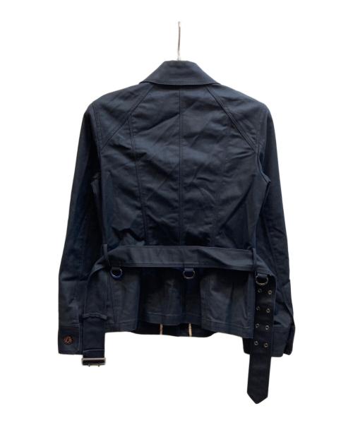 BURBERRY LONDON（バーバリーロンドン）BURBERRY LONDON (バーバリーロンドン) ベルテッドジャケット/FCA71-141-09 ブラック サイズ:38の古着・服飾アイテム