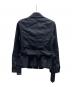 BURBERRY LONDON (バーバリーロンドン) ベルテッドジャケット/FCA71-141-09 ブラック サイズ:38：8000円
