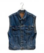 LEVI'Sリーバイス）の古着「90'sデニムベスト/70595-4891」｜インディゴ