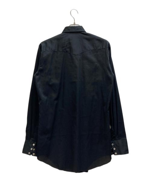 H BAR C（エイチバーシー）H BAR C (エイチバーシー) ウエスタンシャツ ブラック サイズ:36の古着・服飾アイテム