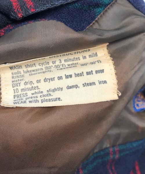 PENDLETON（ペンドルトン）PENDLETON (ペンドルトン) オープンカラーシャツ ネイビー サイズ:Mの古着・服飾アイテム