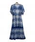 Diagram (ダイアグラム) バンダナバイカラーワンピース/0321231164-00 ブルー サイズ:2：18000円