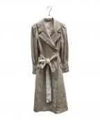 HER LIP TOハーリップトゥ）の古着「Belted Dress Trench Coat / 1231307001」｜ベージュ