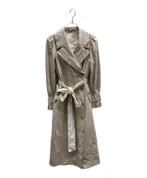 HER LIP TO（ハーリップトゥ）Her lip to (ハーリップトゥ) Belted Dress Trench Coat / 1231307001 ベージュ サイズ:Sの古着・服飾アイテム