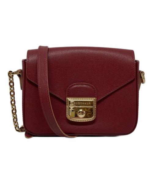 LONGCHAMP（ロンシャン）LONGCHAMP (ロンシャン) ショルダーバッグ/1305813945 レッドの古着・服飾アイテム