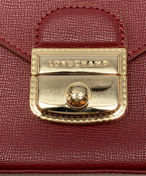 LONGCHAMP（ロンシャン）LONGCHAMP (ロンシャン) ショルダーバッグ/1305813945 レッドの古着・服飾アイテム