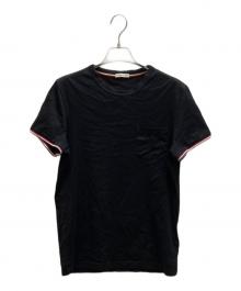 MONCLER（モンクレール）の古着「MAGLIA T-SHIRT/E10918019800」｜ブラック