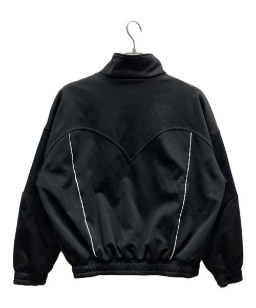 VIAVANDA（ヴィアヴァンダ）VIAVANDA (ヴィアヴァンダ) デザイントラックジャケット ブラック サイズ:Freeの古着・服飾アイテム