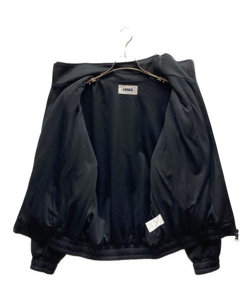 VIAVANDA（ヴィアヴァンダ）VIAVANDA (ヴィアヴァンダ) デザイントラックジャケット ブラック サイズ:Freeの古着・服飾アイテム