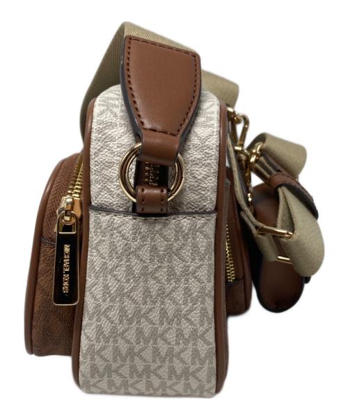 MICHAEL KORS（マイケル・コース）MICHAEL KORS (マイケル・コース) JET SET ITEM クロスボディ ウィズ テックアタッチ/35S5GTTC2B ベージュ サイズ:-の古着・服飾アイテム