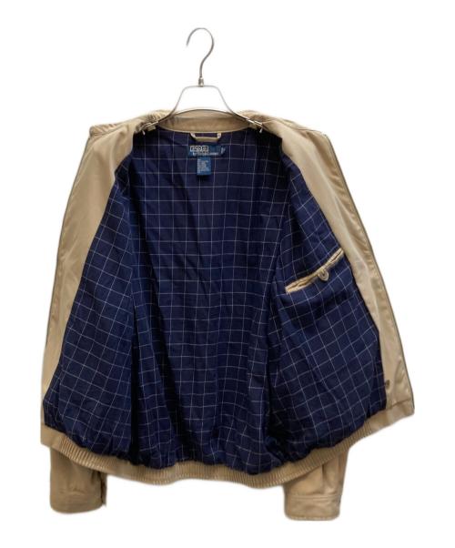 POLO RALPH LAUREN（ポロ・ラルフローレン）POLO RALPH LAUREN (ポロ・ラルフローレン) 90'sスイングトップ ベージュ サイズ:Mの古着・服飾アイテム