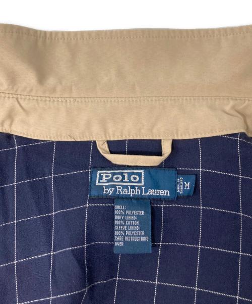 POLO RALPH LAUREN（ポロ・ラルフローレン）POLO RALPH LAUREN (ポロ・ラルフローレン) 90'sスイングトップ ベージュ サイズ:Mの古着・服飾アイテム