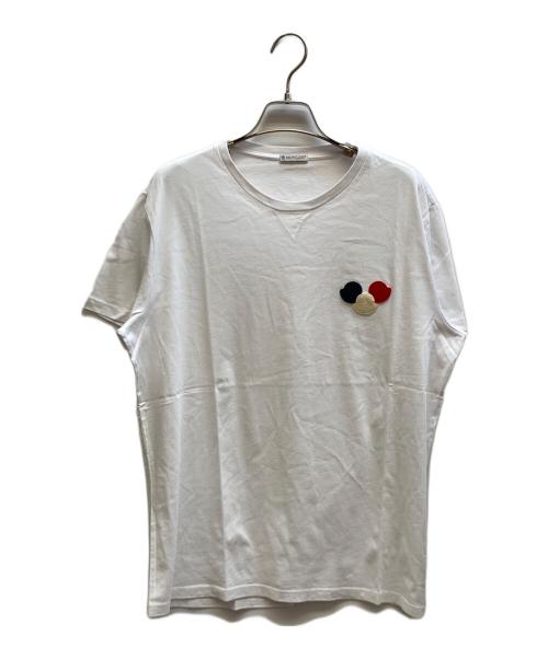 MONCLER（モンクレール）MONCLER (モンクレール) MAGRIA T-SHIRT ホワイト サイズ:XLの古着・服飾アイテム