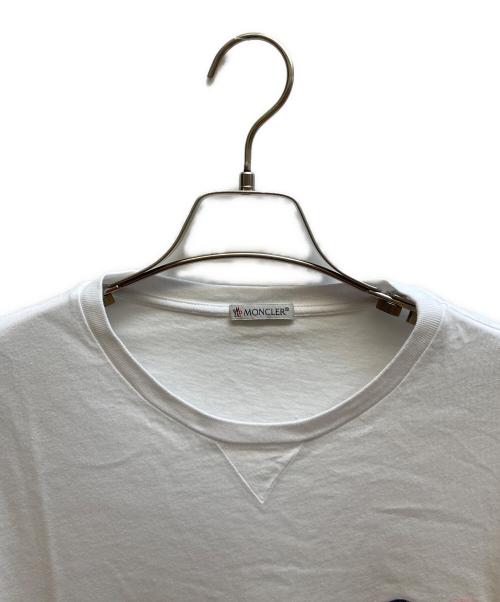 MONCLER（モンクレール）MONCLER (モンクレール) MAGRIA T-SHIRT ホワイト サイズ:XLの古着・服飾アイテム