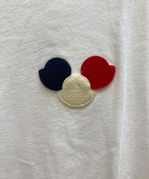 MONCLER（モンクレール）MONCLER (モンクレール) MAGRIA T-SHIRT ホワイト サイズ:XLの古着・服飾アイテム