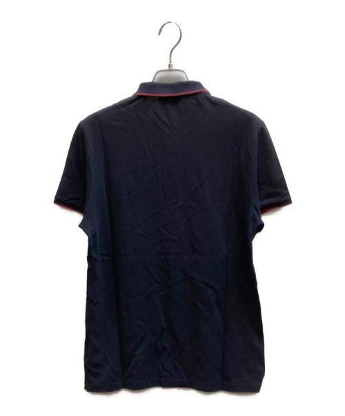 MONCLER（モンクレール）MONCLER (モンクレール) MANICA CORTAポロシャツ ネイビー サイズ:Mの古着・服飾アイテム