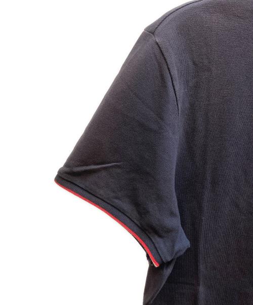 MONCLER（モンクレール）MONCLER (モンクレール) MANICA CORTAポロシャツ ネイビー サイズ:Mの古着・服飾アイテム