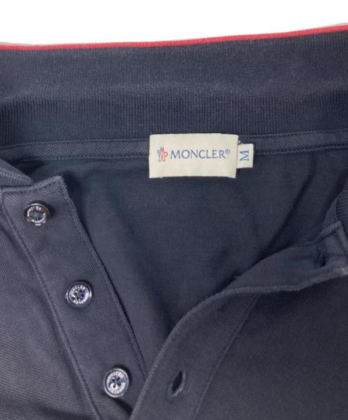 MONCLER（モンクレール）MONCLER (モンクレール) MANICA CORTAポロシャツ ネイビー サイズ:Mの古着・服飾アイテム