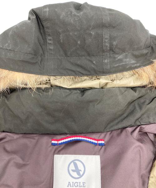 AIGLE（エーグル）AIGLE (エーグル) ダウンジャケット / 8504-28403 ブラウン サイズ:Mの古着・服飾アイテム