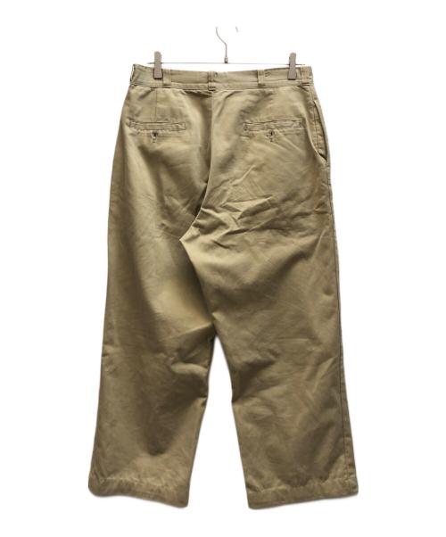 US ARMY（ユーエスアーミー）US ARMY (ユーエスアーミー) チノパン / 8405-163-8702 ベージュ サイズ:33の古着・服飾アイテム