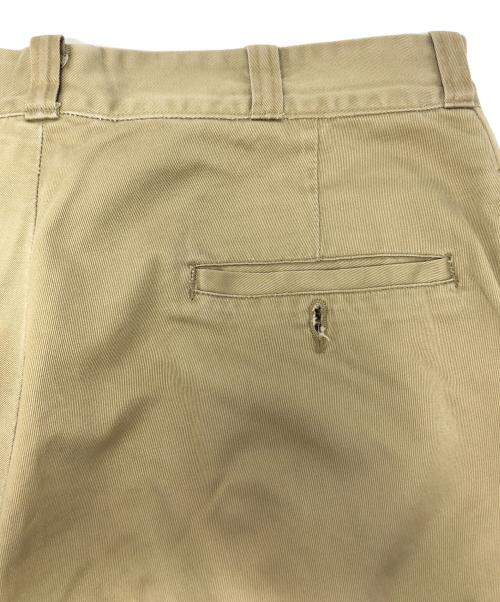 US ARMY（ユーエスアーミー）US ARMY (ユーエスアーミー) チノパン / 8405-163-8702 ベージュ サイズ:33の古着・服飾アイテム