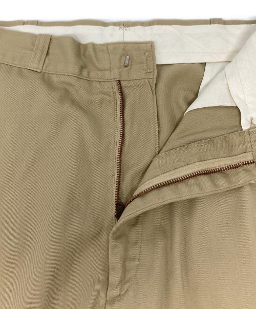 US ARMY（ユーエスアーミー）US ARMY (ユーエスアーミー) 70's チノパン / 8405-00-163-8706 ベージュ サイズ:34の古着・服飾アイテム