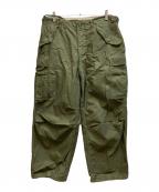 US ARMYユーエスアーミー）の古着「50's ミリタリーカーゴパンツ/8405-265-0372」｜グリーン