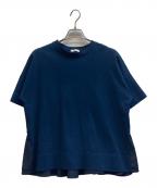 YORIヨリ）の古着「バックフレア Tシャツ / YR11-25102K-3」｜ネイビー