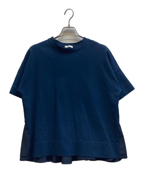 YORI（ヨリ）yori (ヨリ) バックフレア Tシャツ / YR11-25102K-3 ネイビー サイズ:FREEの古着・服飾アイテム