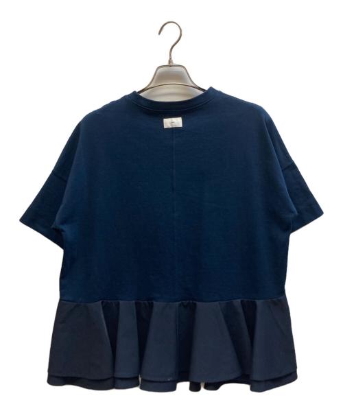 YORI（ヨリ）yori (ヨリ) バックフレア Tシャツ / YR11-25102K-3 ネイビー サイズ:FREEの古着・服飾アイテム