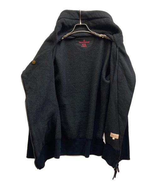 Vivienne Westwood RED LABEL（ヴィヴィアンウエストウッドレッドレーベル）Vivienne Westwood RED LABEL (ヴィヴィアンウエストウッドレッドレーベル) フリースジャケット/16-03-342002 ブラック サイズ:2の古着・服飾アイテム