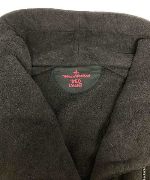 Vivienne Westwood RED LABEL（ヴィヴィアンウエストウッドレッドレーベル）Vivienne Westwood RED LABEL (ヴィヴィアンウエストウッドレッドレーベル) フリースジャケット/16-03-342002 ブラック サイズ:2の古着・服飾アイテム
